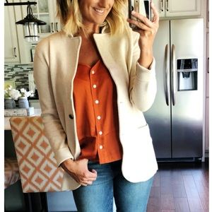 J Crew Sweater Blazer
